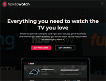 Tablet Screenshot of howtowatch.com